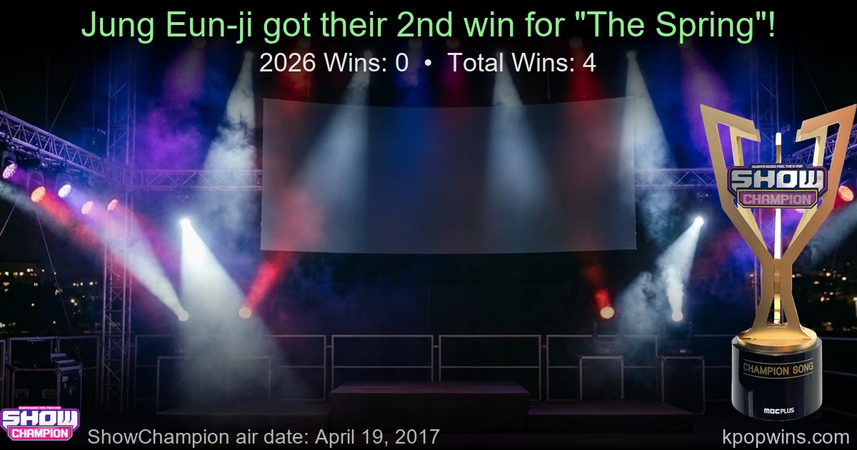 Jung Eun-ji - The Spring